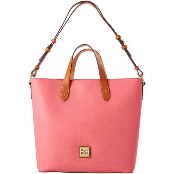 Dooney & Bourke Billetera, Saffiano Cartera Mediana Con Cremallera Alrededor, Celeste